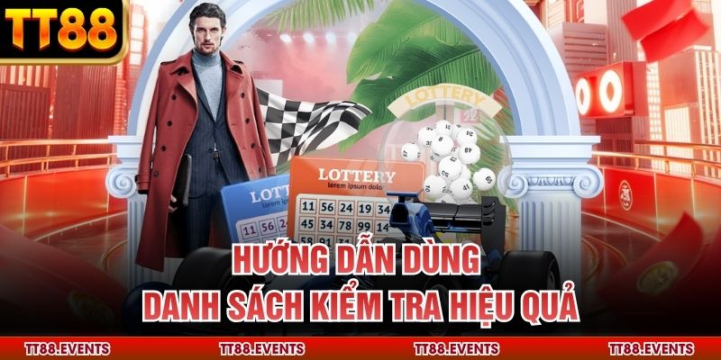 Hướng dẫn dùng danh sách kiểm tra hiệu quả