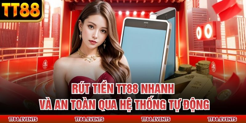 Rút tiền TT88 nhanh và an toàn qua hệ thống tự động